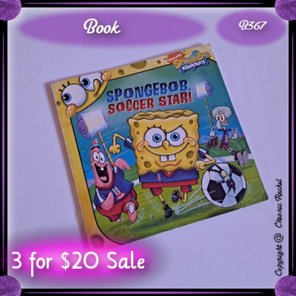 Spongebob Squarepants Spongebob Soccer Star! Book (2010)